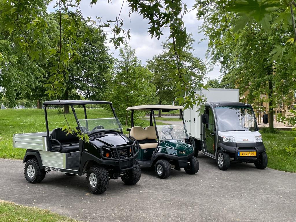 Club Car is marktleider op het gebied van golfkarren en werkvoertuigen